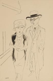 George Grosz - Paar (Pair)