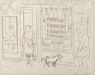 George Grosz - Pissender Hund