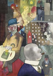 George Grosz - Quer durch Berlin N.
