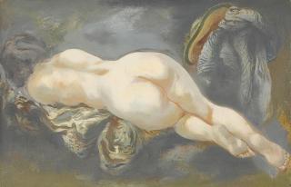 George Grosz - Reclining Nude