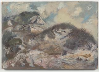George Grosz - Sand and Grasses, Cape Cod Dunes