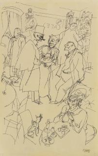 George Grosz - Stammgäste