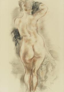 George Grosz - Studie für Eva