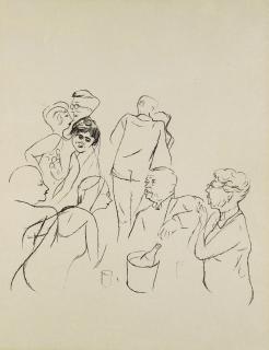 George Grosz - Tanzbar, Berlin (Dance Hall, Berlin)