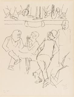 George Grosz - Tanzlokal, Berlin