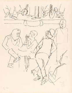 George Grosz - Tanzlokal, Berlin