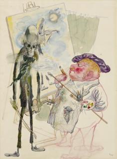 George Grosz - The Moonshine Fiddler