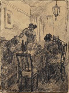 George Grosz - Tischgesellschaft