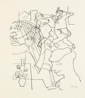 George Grosz - Vertrautes Heim (Home Sweet Home)
