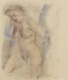 George Grosz - Weiblicher Akt