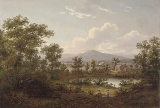 George Gunther Hartwick - A farm in the Catskills near New York