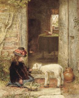 George Hardy - The Pet Lamb