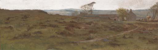 George Heming Mason, A.R.A. - A Derbyshire farm