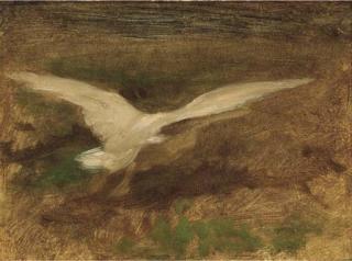 George Heming Mason, A.R.A. - Study for The Gander