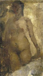 George Hendrik Breitner - Standing nude