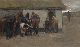 George Hendrik Breitner - The blacksmith