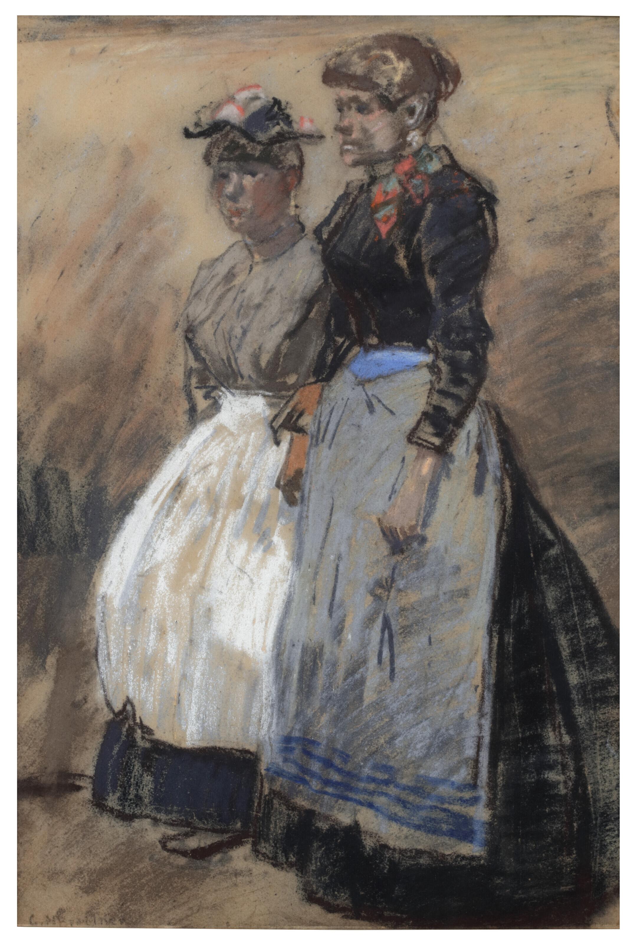 George Hendrik Breitner - Twee Waspitten