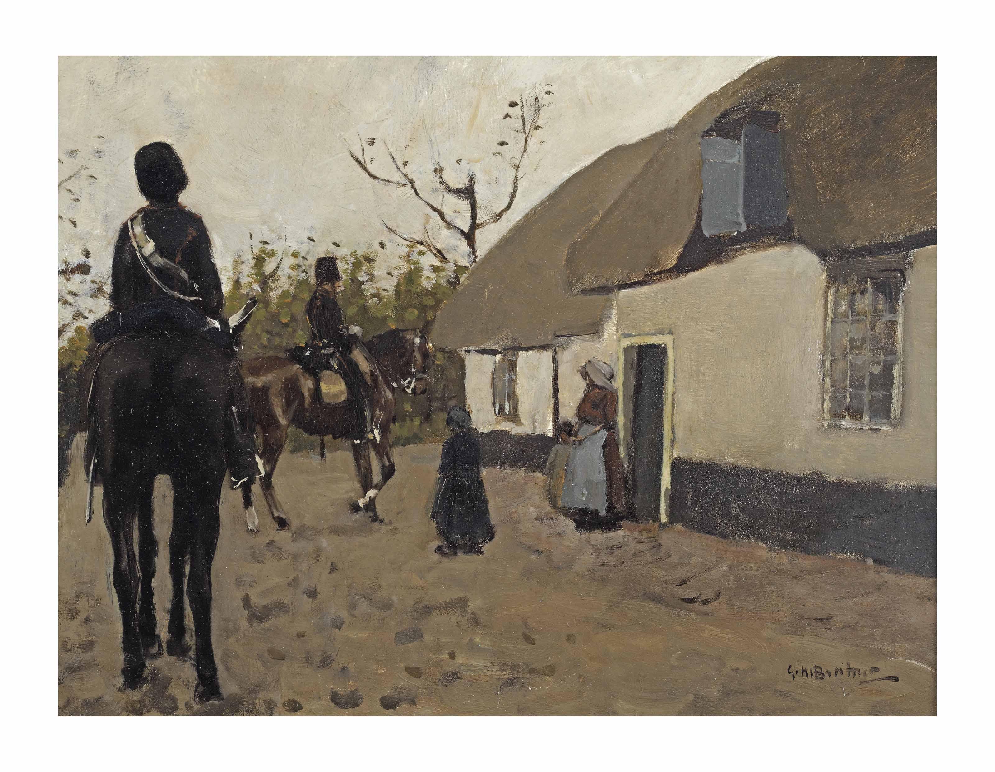 George Hendrik Breitner - Yellow riders on a search