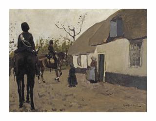 George Hendrik Breitner - Yellow riders on a search