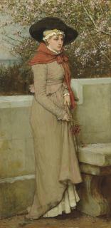 George Henry Boughton, R.A. - The rendezvous