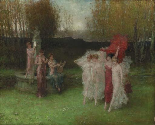 George Henry Boughton - A Tanagraean Pastoral