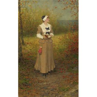 George Henry Boughton - Autumn