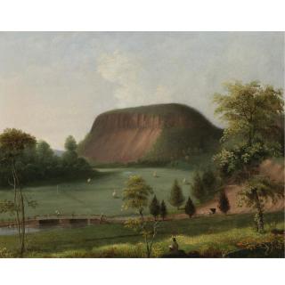 George Henry Durrie - East Rock, New Haven, Connecticut