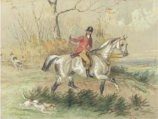 George Henry Laporte - Drawing Cover; And Breaking Cover (One Illustrated)