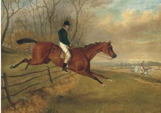 George Henry Laporte - Over The Fence