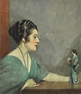 George Henry, R.A., R.S.A., R.S.W. - Etude Japonaises