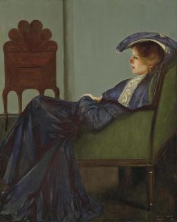 George Henry, R.A., R.S.A., R.S.W. - Ready for the theatre