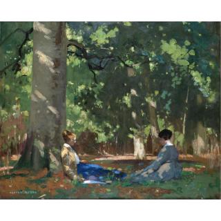 George Henry, R.A., R.S.A., R.S.W. - Under The Greenwood Tree