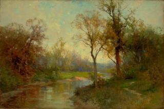 George Henry Smillie - Autumn on the Bronx River