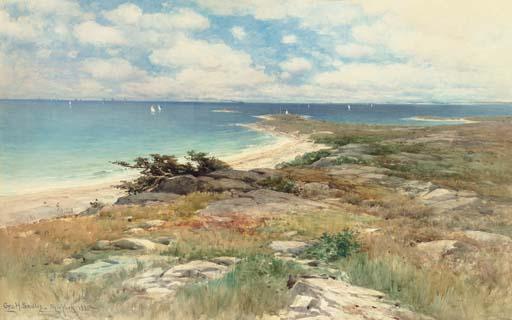 George Henry Smillie - Coastal Scene, New York