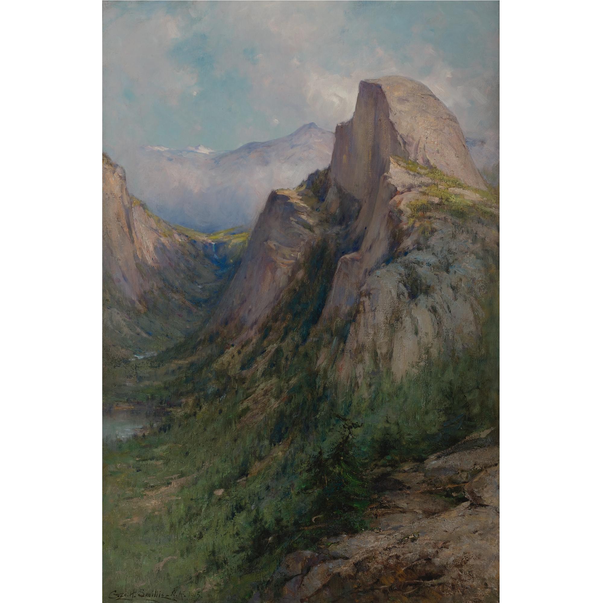 George Henry Smillie - Half Dome, Yosemite