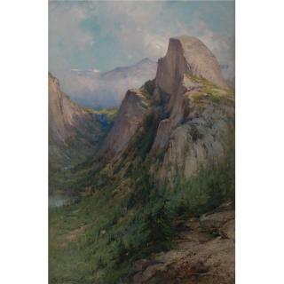 George Henry Smillie - Half Dome, Yosemite