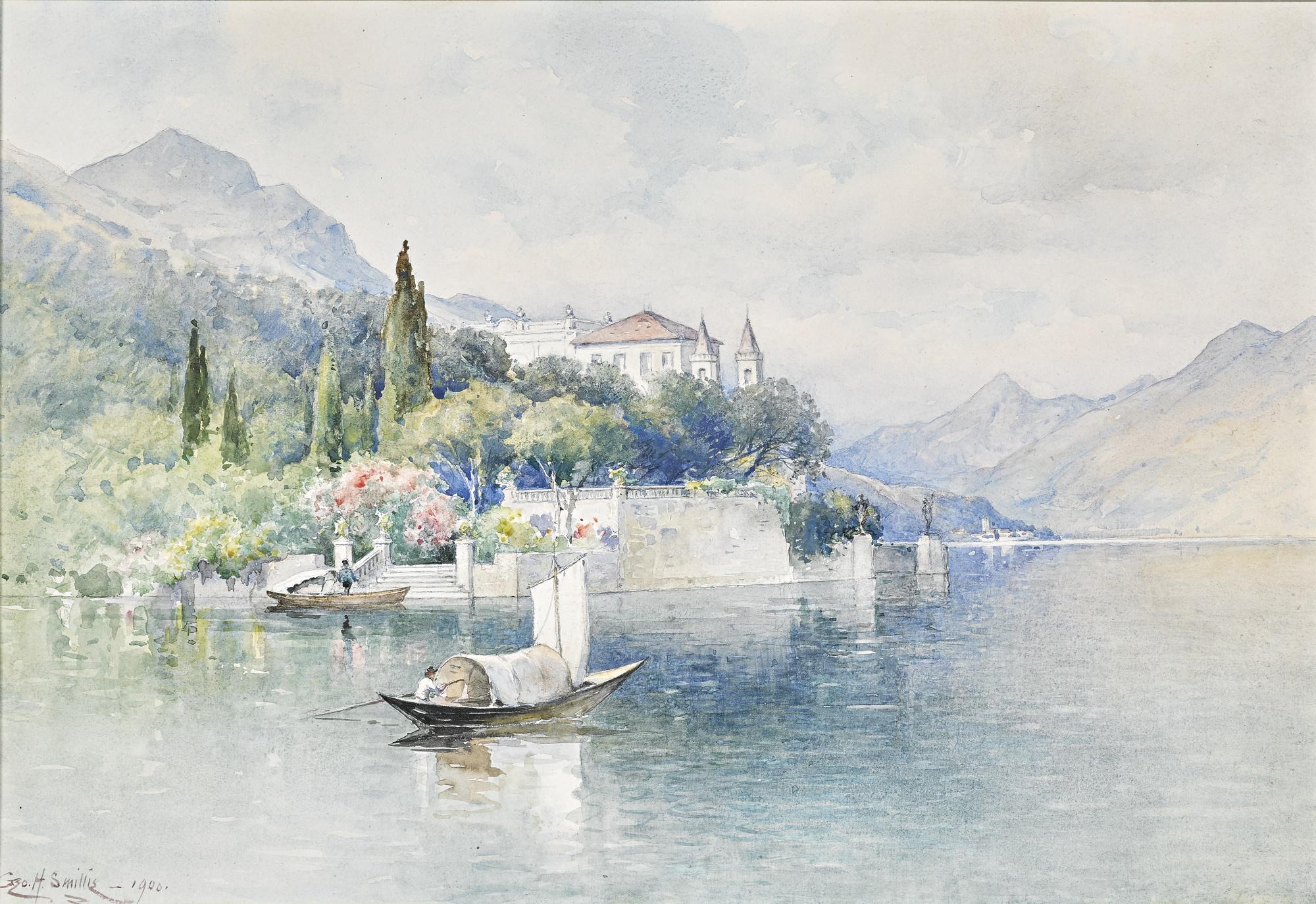 George Henry Smillie - Villa Arcomatic, Lake Como