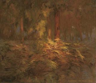 George Henry - Amongst the bracken in the woods