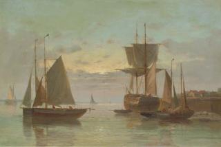 George Herbert Mccord - In the Harbor