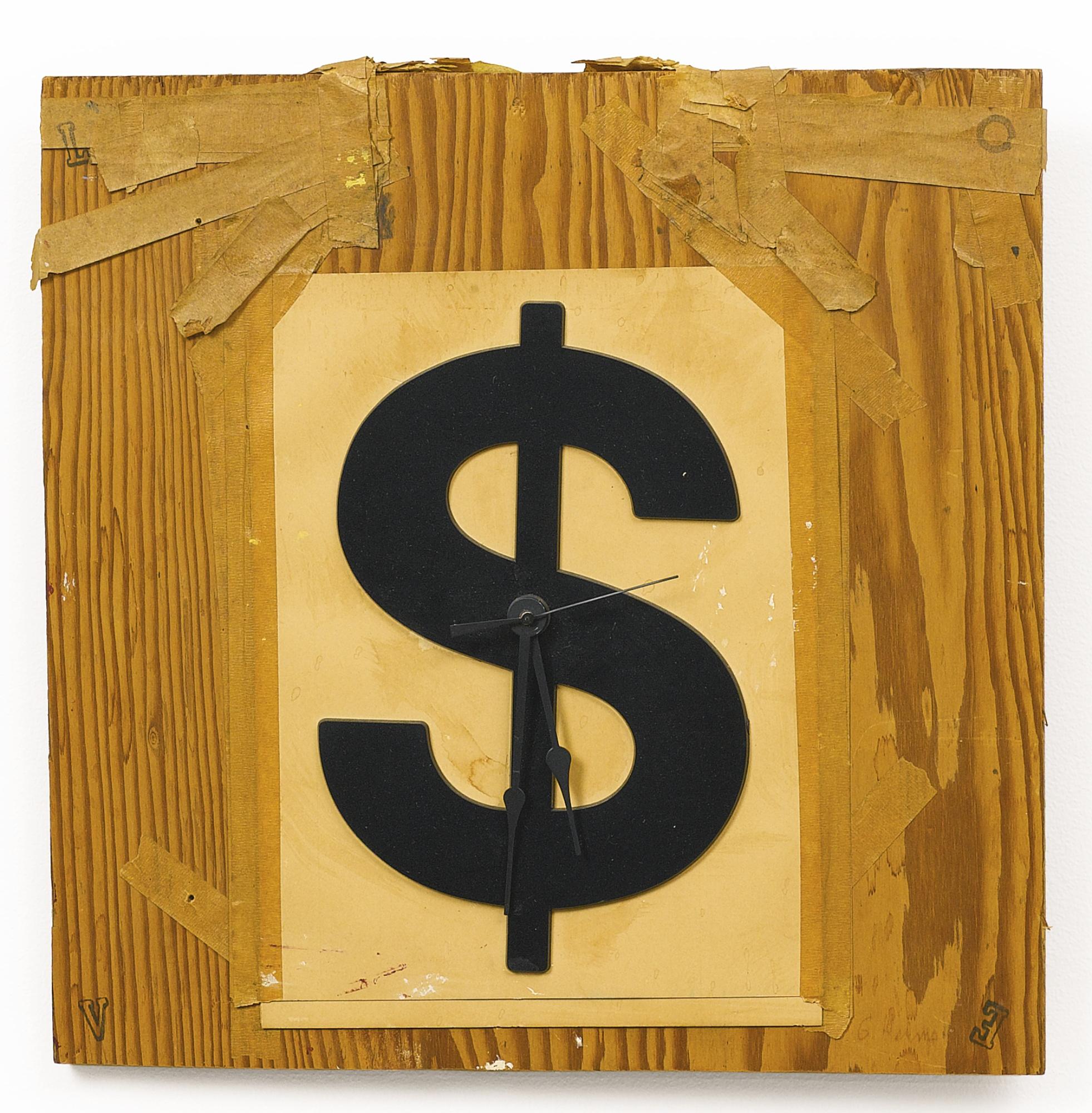 George Herms - Dollar Clock