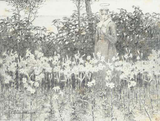 George Hitchcock - The Annunciation