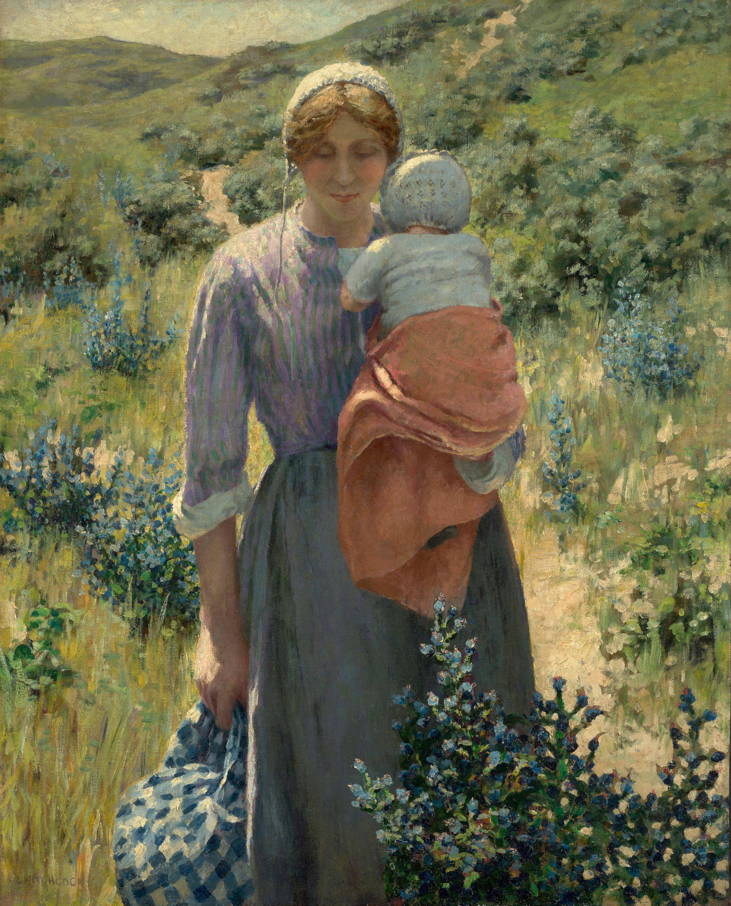 George Hitchcock - The Wayfarers