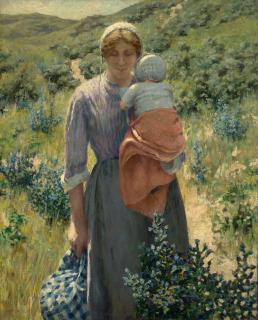 George Hitchcock - The Wayfarers