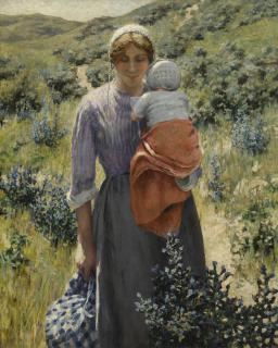 George Hitchcock - The Wayfarers