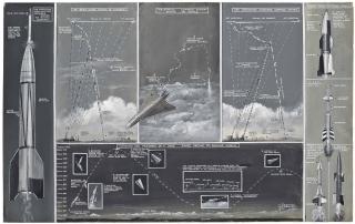 George Horace Davis - Diagram of experimental rockets and guided missiles (illustrated); and A plan of a typical R.A.F. \