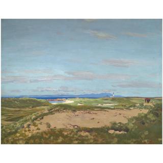 George Houston - Arran And The Clyde From Turnberry Golf Course