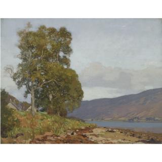 George Houston - Lochside Landscape