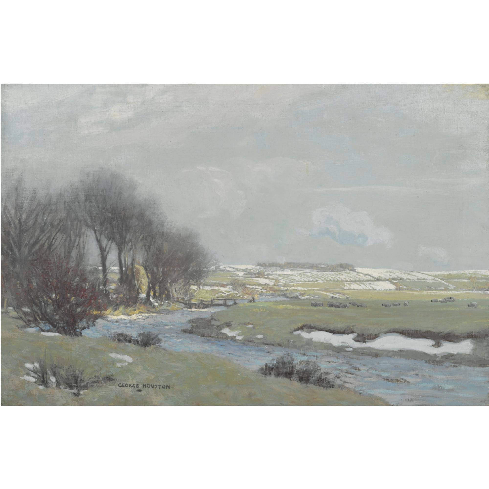 George Houston - Winter Landscape, Ayrshire