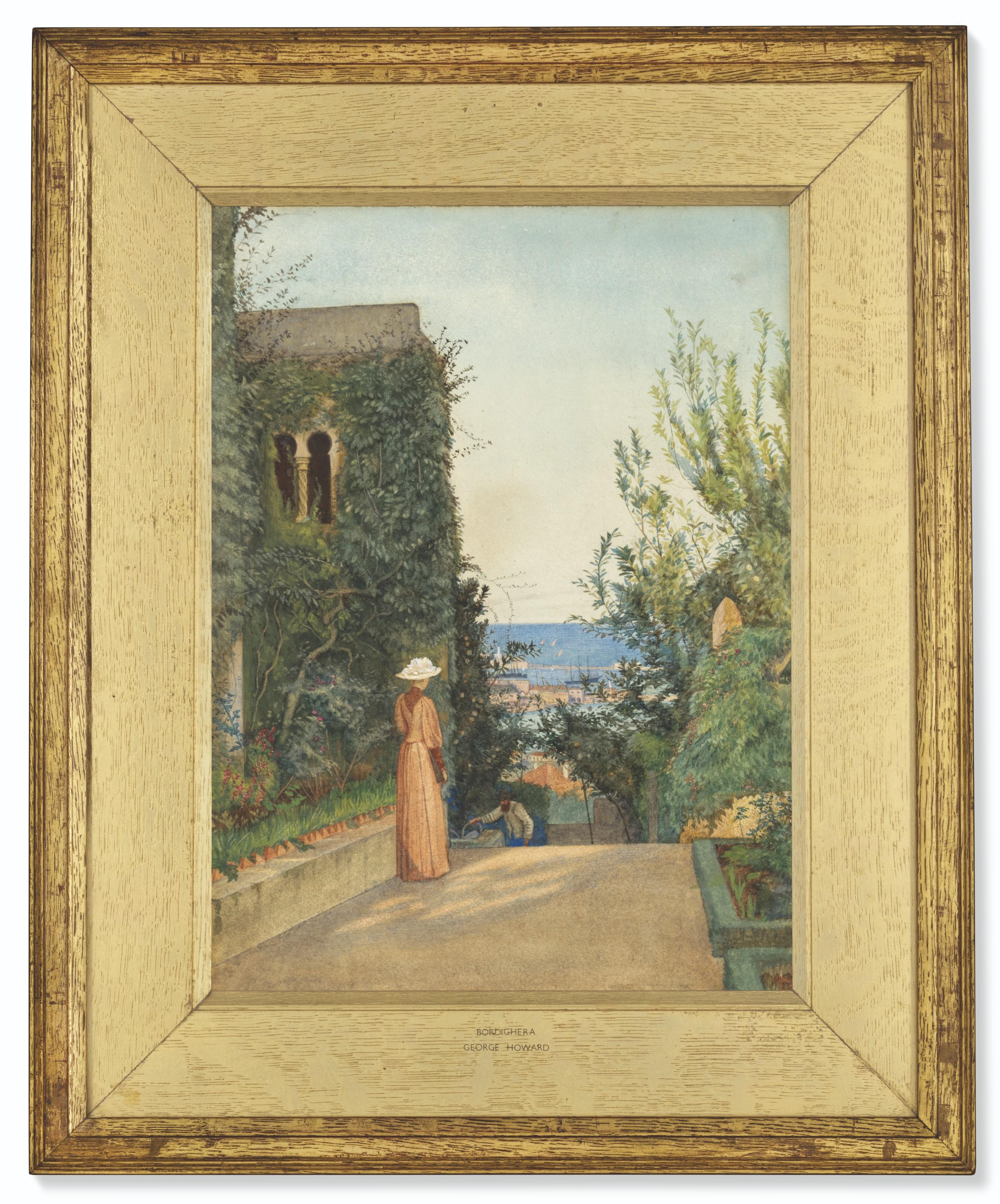 George Howard, 9Th Earl Of Carlisle, H.R.W.S. - Algiers, Cecilia In Pink; And Bordighera