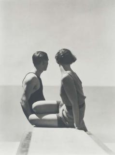 George Hoyningen-Heune - Divers, Horst And Model, Swimwear By Izod, 1930